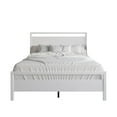 thumbnail image 3 of Ontario Panel Bed for Adult, Clean and Chic Modern Bed Frame, Perfect for Cozy Setups, Neutral Homes & Simple Interior Styles, Box Spring Required, 3 of 12
