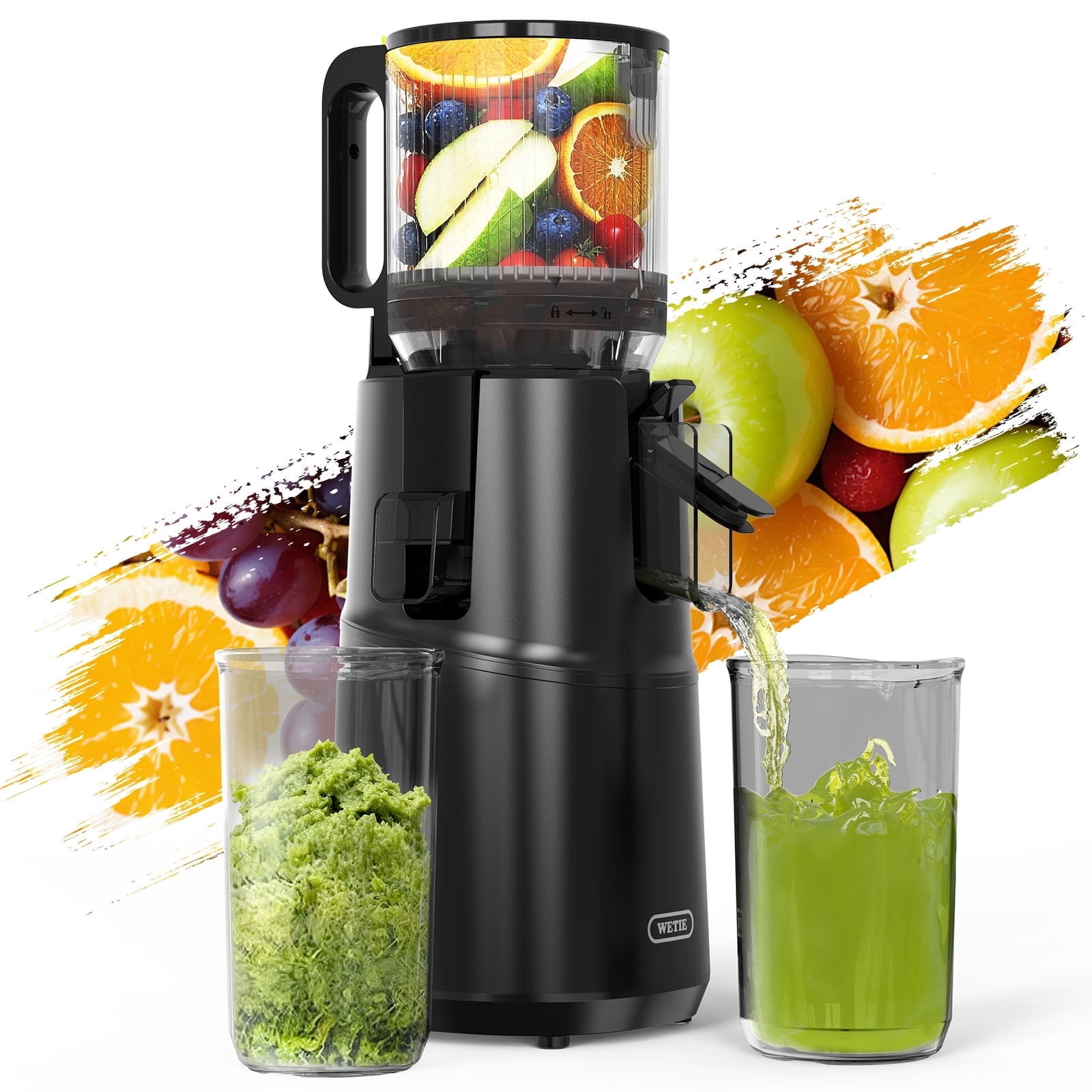 Big Boss Heavy Duty Masticating Slow Juicer, Press Juice Extractor