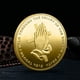 thumbnail image 4 of mfyjkho Moneda de desafío religiosa en bronce, versículo del Salmo 23, relieve 3D, regalo inspirador, 1,57 pulgadas, 1 moneda, 4 of 8