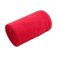 thumbnail image 2 of Miulika Fleece Sleeping Bag Liner Blanket Liner Ultralight Thickness Portable Thermal Warm Sleeping Bag for Travel Hiking Accessories red, 2 of 9