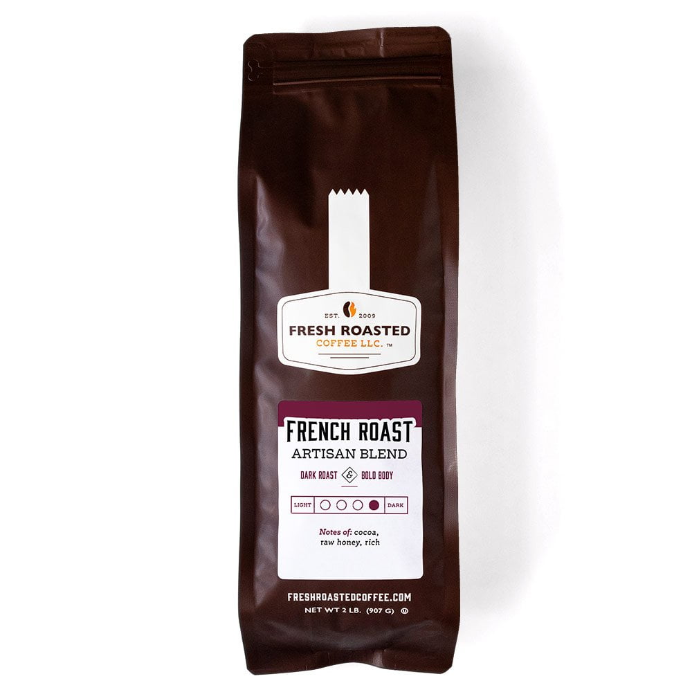 French Roast Coffee Whole Bean Coffee, 2 Lb