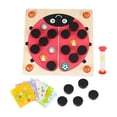 thumbnail image 2 of Juego de ajedrez de memoria,Juego de mesa de ajedrez con memoria de madera Juegos familiares,Juego de acertijos de combinación de memoria de colores para niños,Juego familiar educativo para, 2 of 9