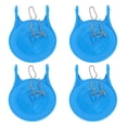 thumbnail image 1 of SEWCHICS 4Pcs Toilet Flapper Chain For Repair Kit Compatible With Standard Toilets PVC Water Saving Easy To Install, 1 of 8
