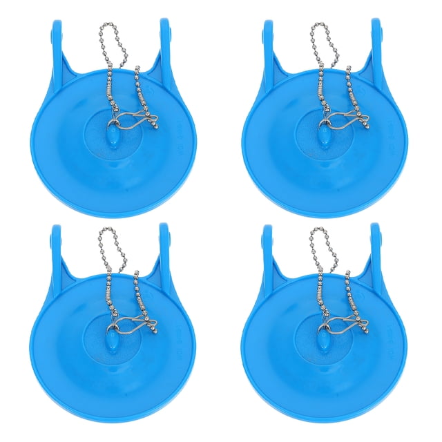SEWCHICS 4Pcs Toilet Flapper Chain For Repair Kit Compatible With Standard Toilets PVC Water Saving Easy To Install