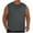 Dark Gray, variant on WQQZJJ Men's Muscle Tank Top Big and Tall Sleeveless T-Shirt Solid Color Crew Neck Casual Tank Top Summer Fitness Tops