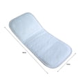 thumbnail image 2 of Portable Waterproof Baby Changing Pad Liner, Washable Reusable Changing Table Cover Made with Breathable TPU, 45x15cm (White), 2 of 5