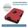 thumbnail image 4 of Yuyamidu Cute Ladybug Golf Towel Funny Golf Towels Coral Fleece Golf Accessories Soft Comfortable Fabric Clean Golf Ball Clubs Bag Cart, 4 of 7