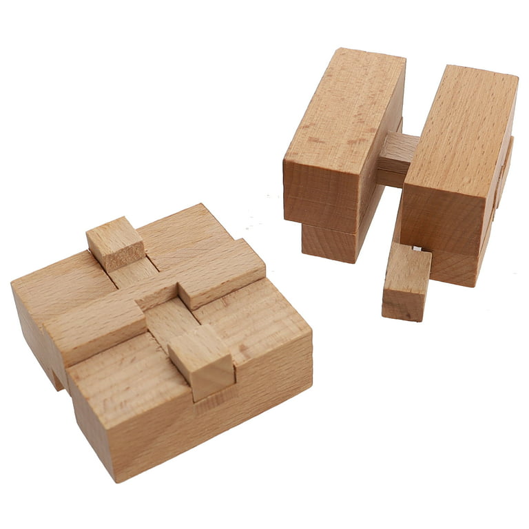 Cube Puzzle - Soma Cube Interlocking Logic Puzzle with Free Shipping