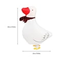 thumbnail image 3 of YAZHPA Balloon 1 Piece Walking Animal Balloon Farm Animal Balloon Birthday Party BBQ Party Décor(Duck Rooster Cow Pig Sheep Spotted Frog ), 3 of 6