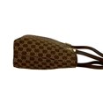 thumbnail image 6 of Pre-Owned GUCCI GG pattern canvas leather handbag, mini tote bag, semi-shoulder brown, 88803, 6 of 10