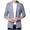 Grey, variant on Vedolay Mens Cardigan Fall Mens Knitted Button Cardigan Stand Collar Sweaters Black,3XL