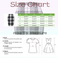 thumbnail image 3 of UFOUND Women Pencil Plaid Midi Skirt Autumn/Winter High Waist Fitted Knee Length Wool Skirt Leisure, 3 of 8