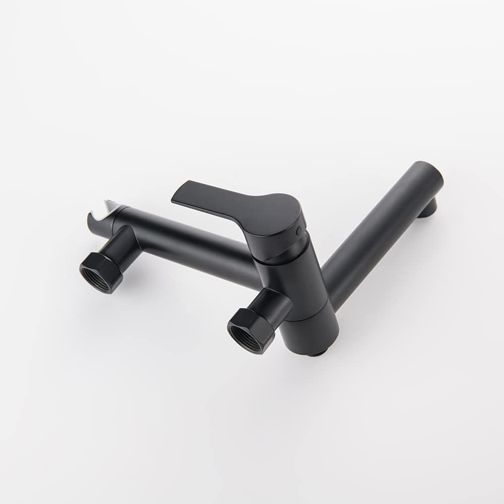 Handheld Bidet Toilet Sprayer Black, Wall Mount Bathroom Sprayer Attachment Kit for Toilet Wash, Baby Diaper Cloth Cleaning, Cleaner