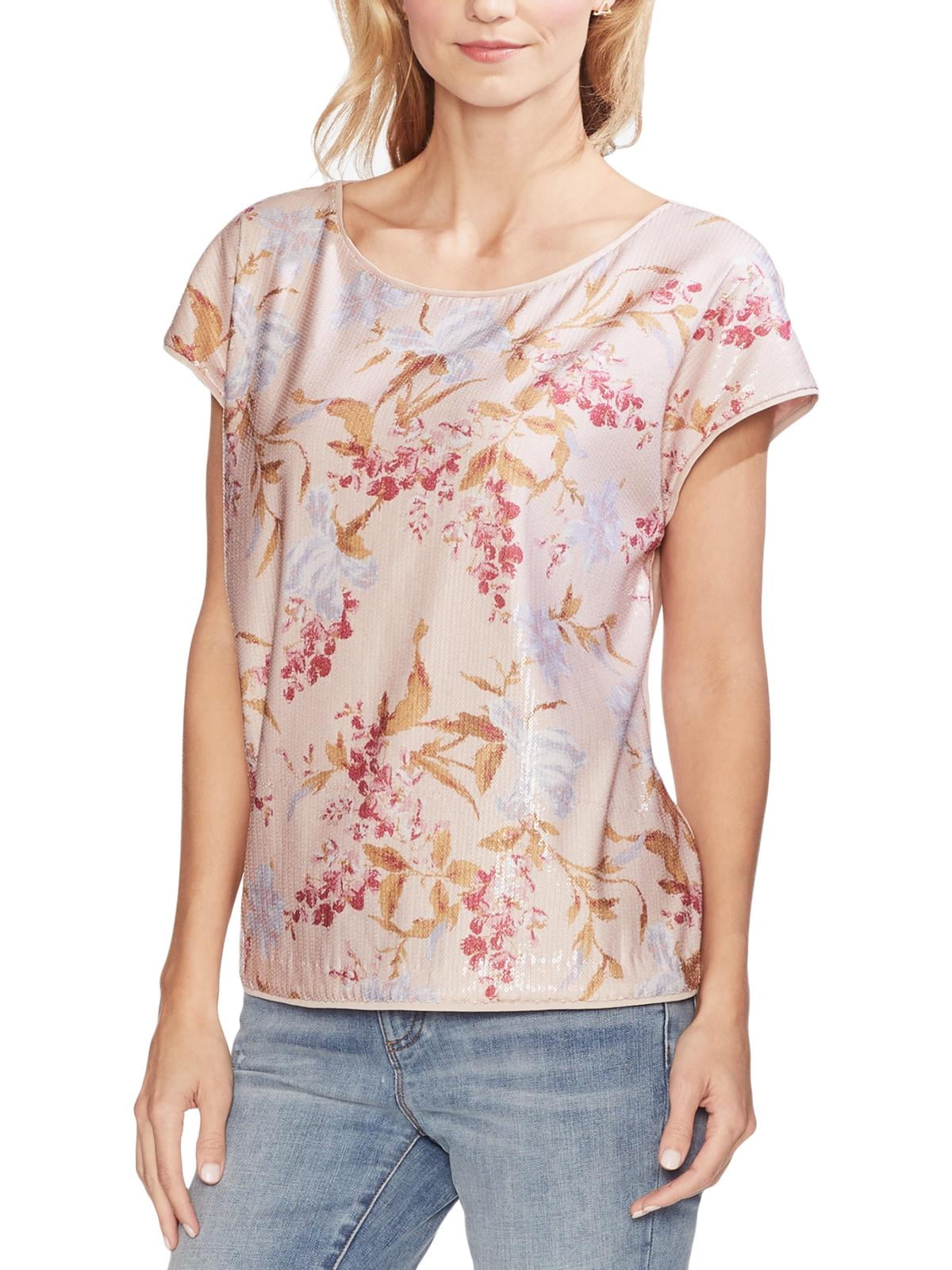 vince camuto sequin top