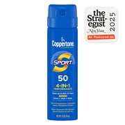 Coppertone Sport Sunscreen Spray, SPF 50 Spray Sunscreen, 1.6 oz