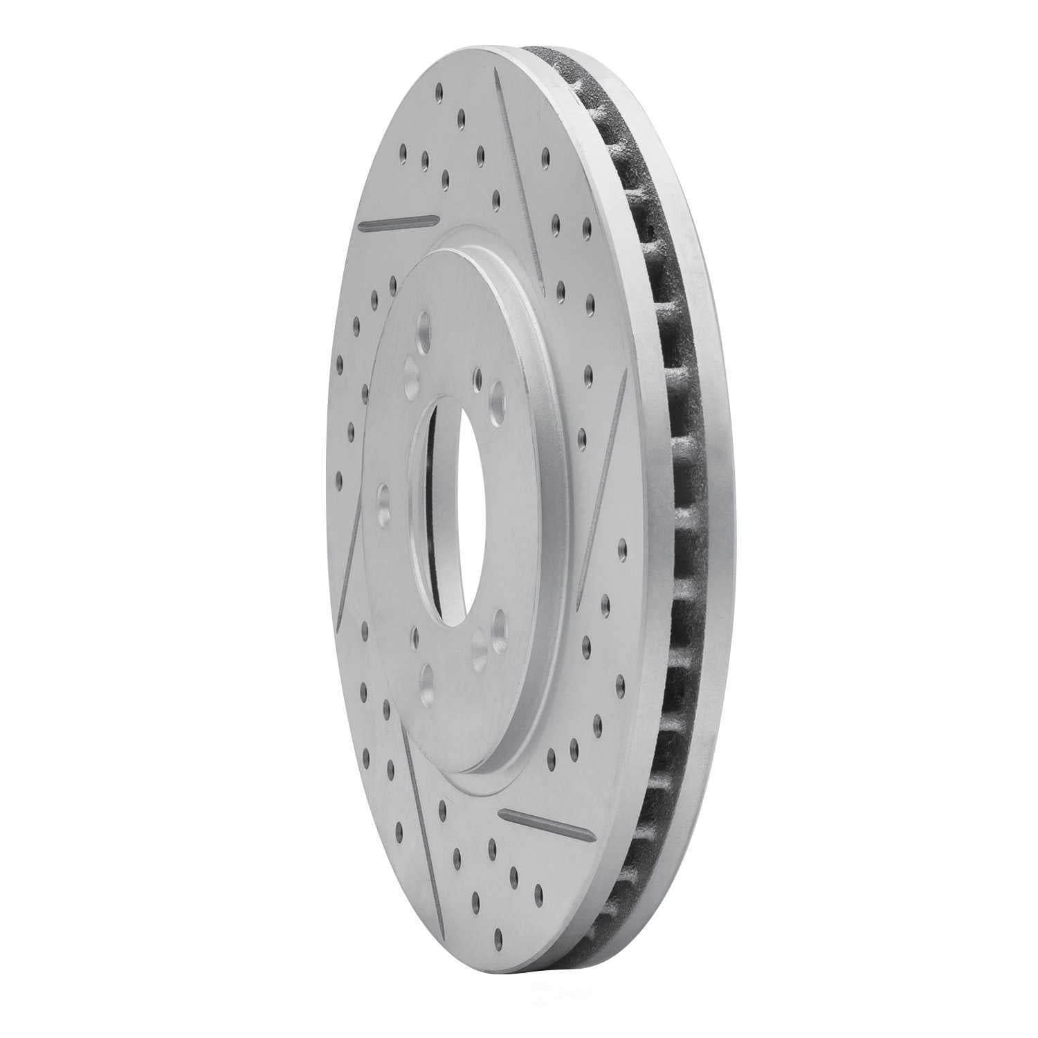 Dynamic Friction Company 830-58004R DFC Geoperformance Rotor - Drilled and Slotted
