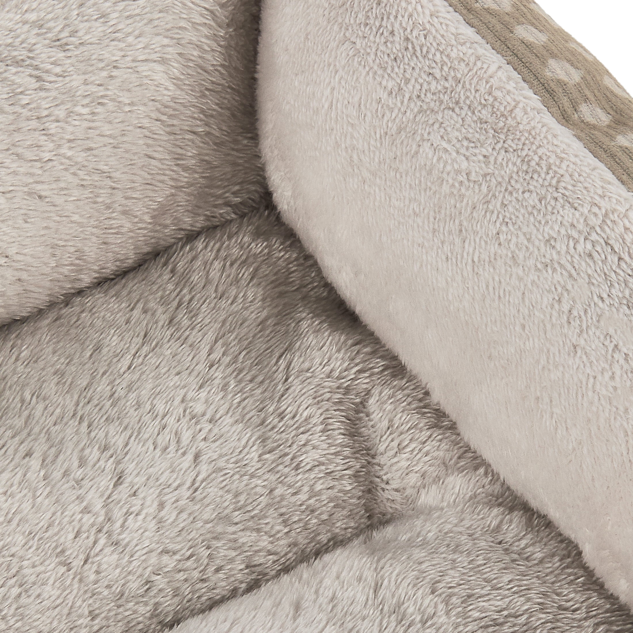 Vibrant Life Small Cuddler Pet Bed, Tan, 19" x 15"