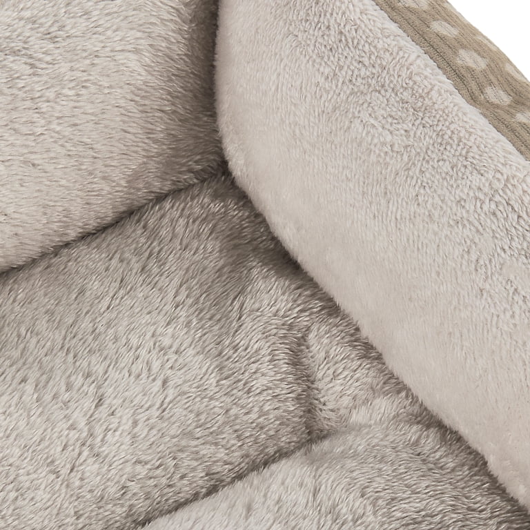 Vibrant Life Small Cuddler Pet Bed, Tan, 19" x 15" photo 8