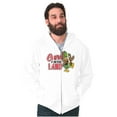 thumbnail image 5 of Woodsy Owl Care for the Land Retro Zip Up Hoodie Men's Women's Brisco Brands M, 5 of 6