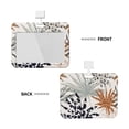 thumbnail image 2 of Zufioo Tropical Leaves Print Work Badge Protective Case, Waterproof Lanyard, Badge Transparent Clip, Suitable for Induction Card Badge Swipe Credit Card, 2 of 7