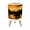Color 4, variant on Small Trash Can with Lid Vibrant Red Trees Ethereal Misty Mountain River Landscape 1.8 Gallon Dog Proof Trash Can Round Garbage Can Waste Bin Wastebasket for Bathroom Bedroom Living Room
