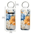 thumbnail image 2 of Yuyamidu Retro Flower Chapstick Holder Keychains Neoprene Lip Balm Holders for Chapstick Tracker and Safeguard Portable Pocket Lip Gloss Tube Holder Floral Auto Keychains, 2 of 6