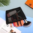 thumbnail image 3 of Transparent Nylon Mesh Cosmetic Bag Multifunctional Travel Washing Bag Small Size Punching Portable Storage Bag, 3 of 8