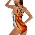 thumbnail image 3 of Scooby Doo Women's One Piece Swimsuits Tummy Control Bathing Suits V Neck Double Straps Swimwear Slimming XL, 3 of 8
