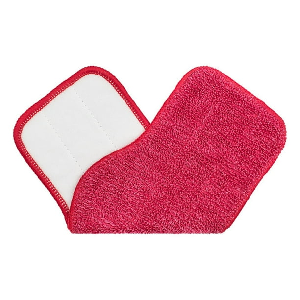 Recambios de mopas de microfibra para mopas de vapor, alta absorbencia, duraderas, fáciles de colocar, se adaptan a la mayoría