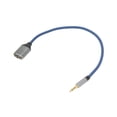 thumbnail image 1 of Headphone 3.5mm Splitter Mic Cable, Stereo Headset Splitter 0. / 0.98ft Portable Compact  for  for, 1 of 8