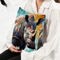 thumbnail image 6 of Rhinoceros Covers Set of 2 with Velvet Fabric and Unique Patterns for 16x16, 18x18, 20x20 Inch Throw Pillow Inserts, Throw Pillows, Throw Pillow - for Any Occasion, 6 of 6