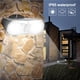 thumbnail image 5 of Lámpara De Pared Solar 168Led, 3 Modos De Iluminación, Lámpara Con Sensor De Movimiento Ajustable, Luz De Pared Exterior De 1200Mah Para Camino, Porche, Patio, Jardín Speravity HA017206-00, 5 of 7