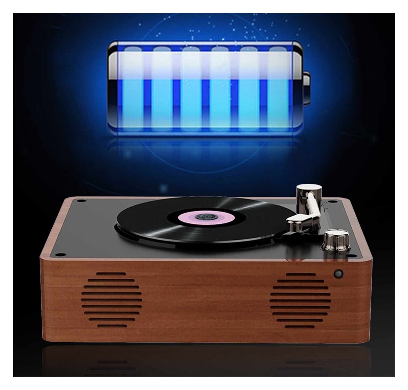 Retro CD Player Phonograph Portable Speaker Home Repeat Fetal Early Education English Learning Vinyl Record Player Monther Days Gift ,Perfect Gift