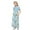 Blue A1, variant on Lvshlubb Beach Dress for Girls Floral Prined Crewneck Causal Dresses with Pockets Kids Clothes Girls Size 4-14
