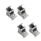 thumbnail image 5 of 4 bisagras plegables resistentes de 0 a 90 grados, de metal, ajustables para mesa. Plata, 5 of 9