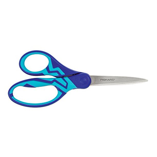 Fiskars 1942201001 Blunt Tip and Softgrip Kids Scissors 7Inches