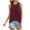 Wine, variant on Womens Tops Dressy Casual Tunics Periwinkle Ladies Tops And Blouses Short Sleeve Red Shirts for Women Plus