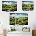 thumbnail image 4 of Designart "Isle This Ireland Emerald wall decor III" Ireland Wall Art Prints Set, 4 of 5