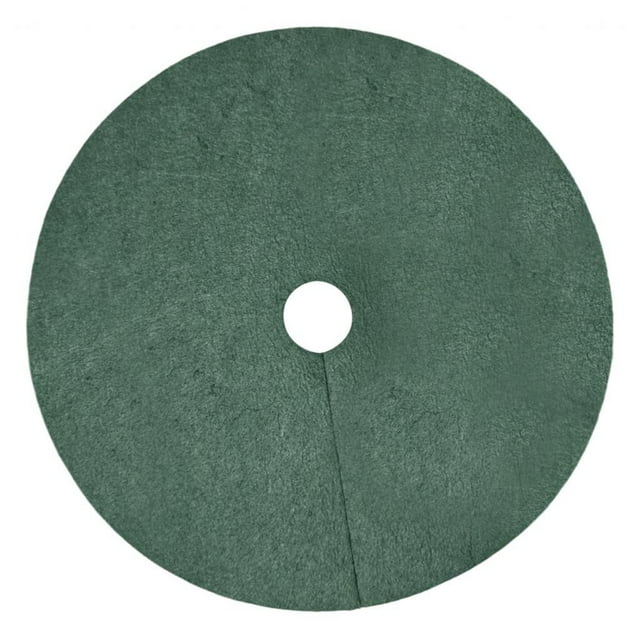 S SERENABLE 10 Pieces Tree Weeding Barrier Mats Tree Protector Mats for Landscaping Tree Diameter 25cm