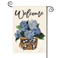 thumbnail image 1 of Bandera de jardín AVOIN Colorlife Hydrangea Spring, 30 x 45 cm, poliéster, 1 of 6