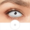 thumbnail image 1 of Pseieche-lentes de contacto grandes para Cosplay, lentes de ojos ciegos de Halloween, lentes negras completas, lentes blancas, ojo completo, 22MM, 1 par, 1 of 4