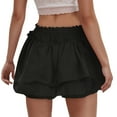 thumbnail image 5 of vigerkar Women's Layered Ruffle Golf Skorts A Line Skirts Tiered Flowy Y2K Sexy Mini Skirt Black, M, 5 of 9