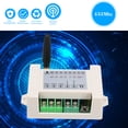 thumbnail image 4 of AC85- 10A 2CH 433Mhz Motor Remote Control Switch Motor Forwards Reverse Up Down Stop Door Window Curtain Wireless TX RX Limited Switch Module and 1PCS RF Remote Controls, 4 of 7
