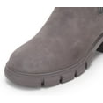 thumbnail image 7 of KAQ Womens Platform Ankle Boots Elastic Chunky Block Heel Chelsea Booties Sole Non-Slip Combat Shoes, 7 of 7