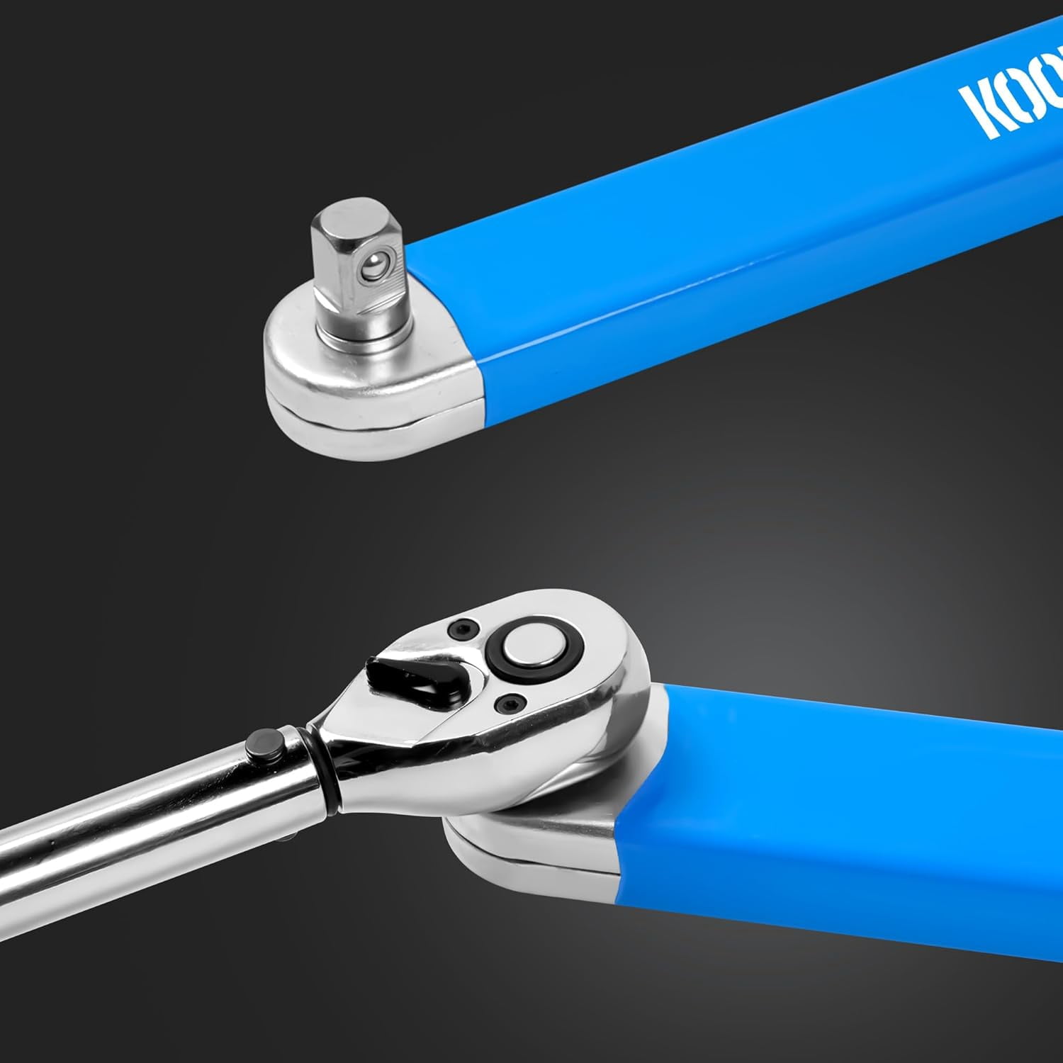 Impact Ready Offset Extension Wrench, Tight Reach Extension Wrench Set, with 1/2", 1/4" and 3/8" Square Drive Adapters, Universal Extensions Wrench for Small Place