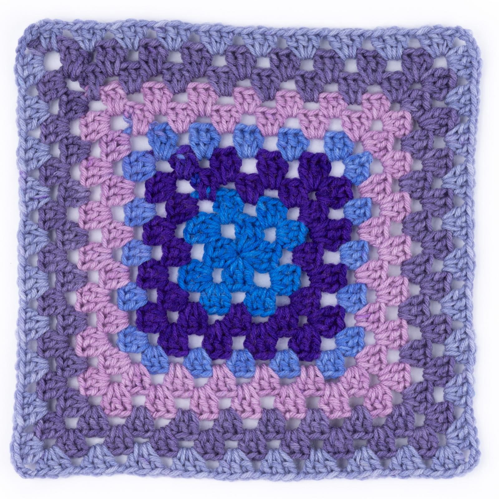 Red Heart® All In One Granny Square Grande™ #4 Worsted (Medium) Acrylic Yarn, Grandiose 8.8oz/250g 440 Yards