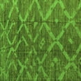 thumbnail image 1 of Ahgly Company Indoor Square Abstract Green Modern Area Rugs, 7' Square, 1 of 4