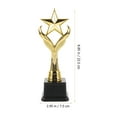 thumbnail image 5 of Trofeo para niños Trofeo de plástico Decoración Estrella Trofeo Decoración de juegos Trofeo Trophy, 5 of 5