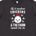 thumbnail image 4 of Inktastic If It Involves Chickens & The Farm Count me in Youth T-Shirt, 4 of 5