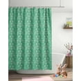thumbnail image 4 of Easter Shower Curtain Flowers Eggs Bird Shower Curtains for Bathroom Decor Spring Floral Green Bath Curtains Sets for Spring Easter Bathroom Decor Fabric Waterproof Standard 72" X 72", 4 of 6